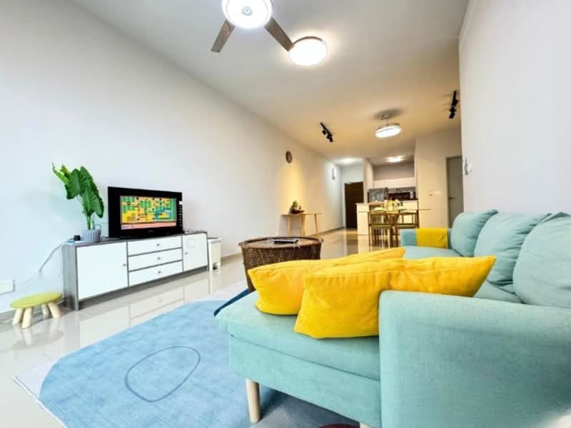 Servis Apartment untuk Disewa di The Shore @ Malacca River - Cherry . - Living Room - PropertyGuru.com.my