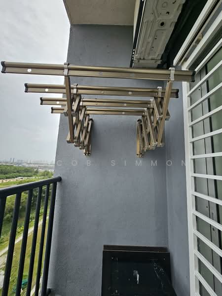 Service Residence for Rent at BSP 21 - Jacob Simmon - Balcony - PropertyGuru.com.my