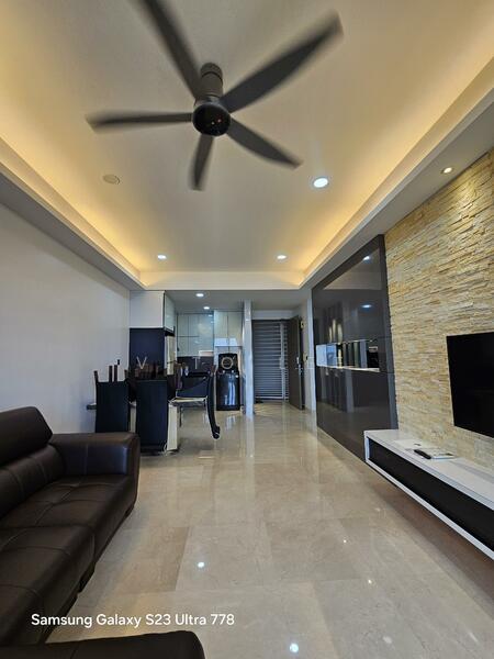 Condominium for Sale at Silverscape Residences - Vito Lee - Living Room - PropertyGuru.com.my