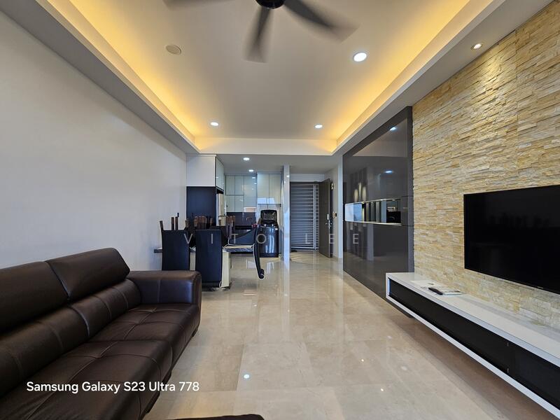 Condominium for Sale at Silverscape Residences - Vito Lee - Living Room - PropertyGuru.com.my