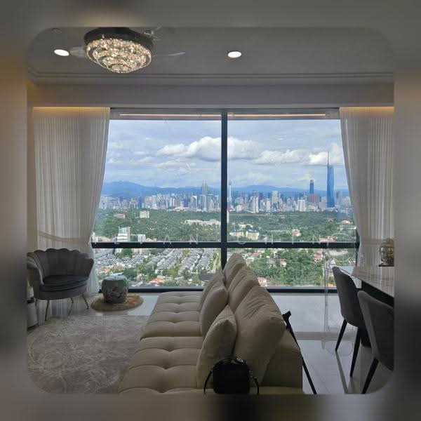 Kediaman Servis untuk Disewa di Pavilion Damansara Heights - Alvan Chin - Living Room - PropertyGuru.com.my