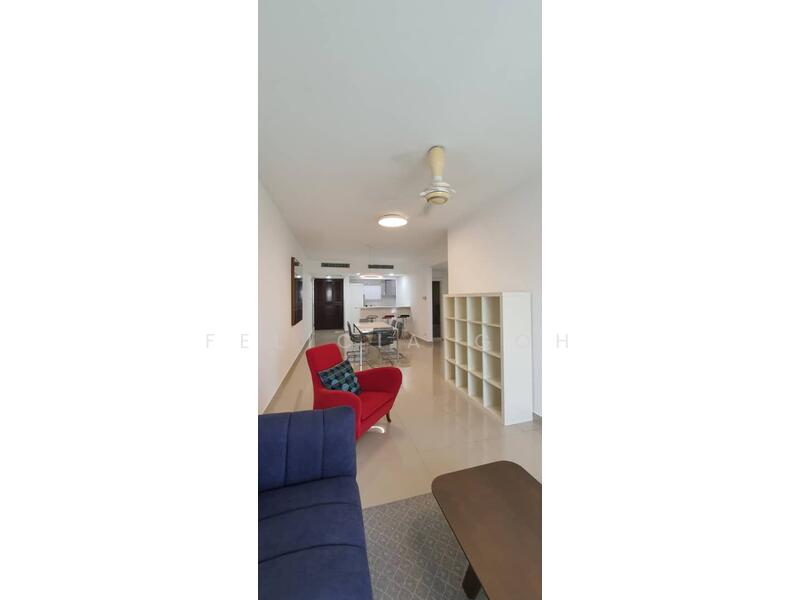 Kediaman Servis untuk Disewa di Solaris Dutamas - Felicia Goh - Living Room - PropertyGuru.com.my