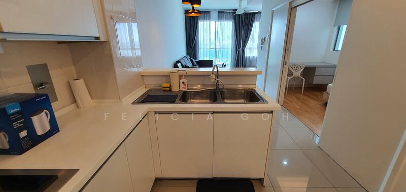Service Residence for Rent at Solaris Dutamas - Felicia Goh - Kitchen - PropertyGuru.com.my