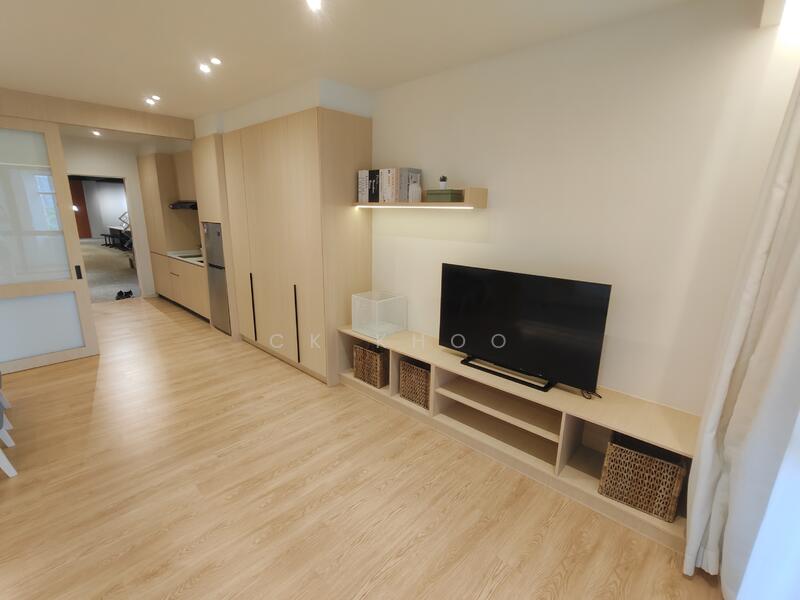 Service Residence for Sale at Cherita Residence - CK Khoo - Living Room - PropertyGuru.com.my