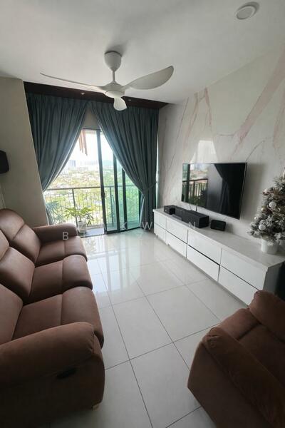 Service Residence for Rent at KL Traders Square - Zakwan Bin Zulkifli - Living Room - PropertyGuru.com.my