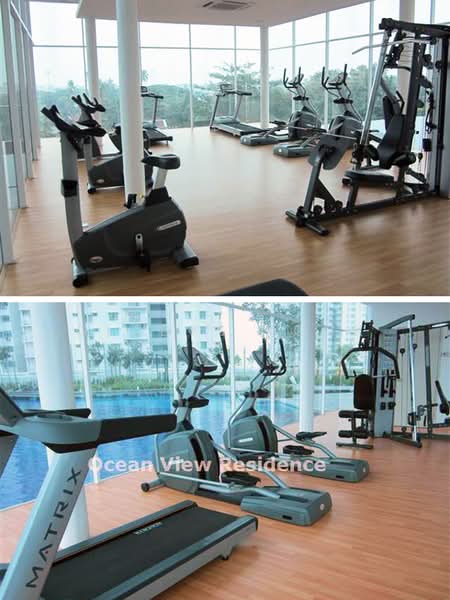 Condominium for Sale at Ocean View Residences - Gladys Kock - Gym - PropertyGuru.com.my