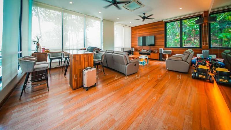 Bungalow House untuk Dijual di Kayangan Heights (Shah Alam) - Adzura Zamedin - Living Room - PropertyGuru.com.my