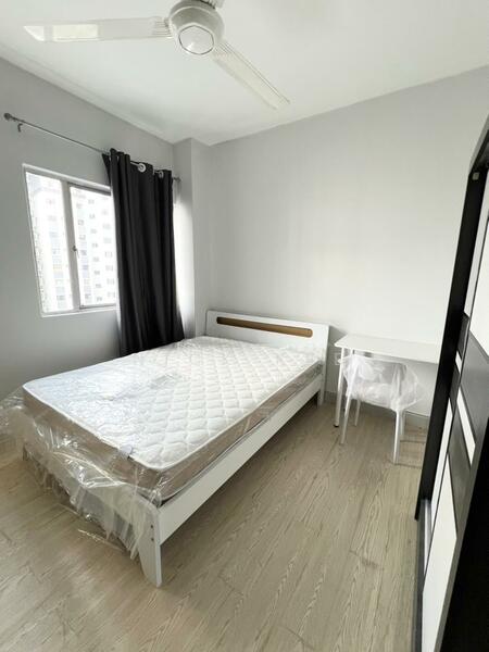 Bedroom with bathroom