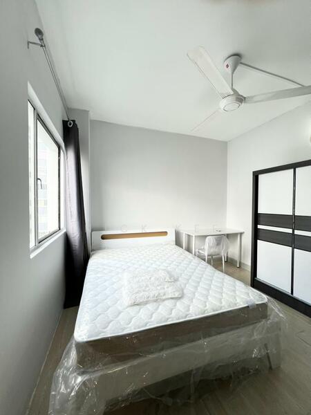 Bedroom with bathroom