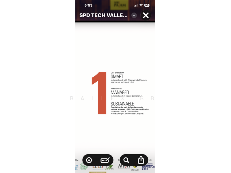 Untuk Dijual - SPD Tech Valley Senawang