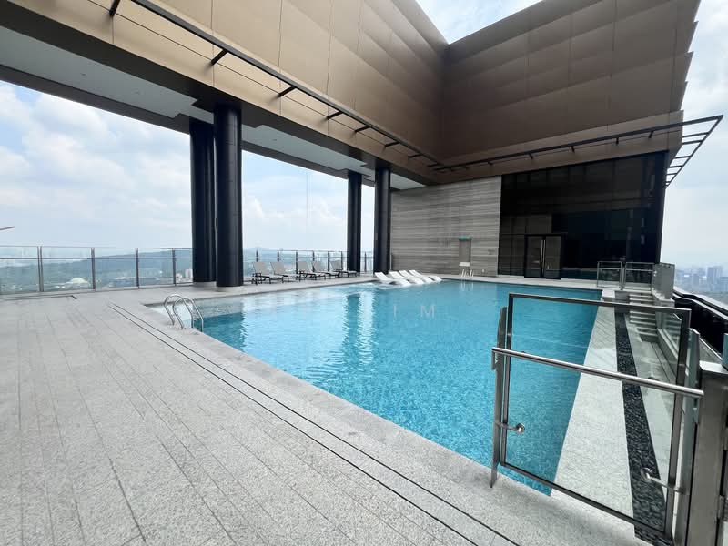 Servis Apartment untuk Dijual di Crown Residences @ Pavilion Damansara Heights - KK Lim - Pool - PropertyGuru.com.my