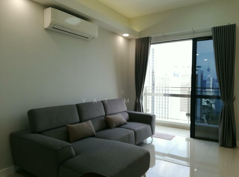 Service Residence for Rent at The Sentral Suites - Yat Min - Living Room - PropertyGuru.com.my
