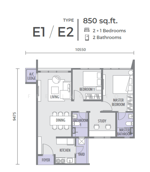 For Rent Alira @ Metropark Subang