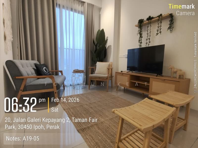 Service Residence for Rent at Piccadilly - Foo Mun Keat - Living Room - PropertyGuru.com.my