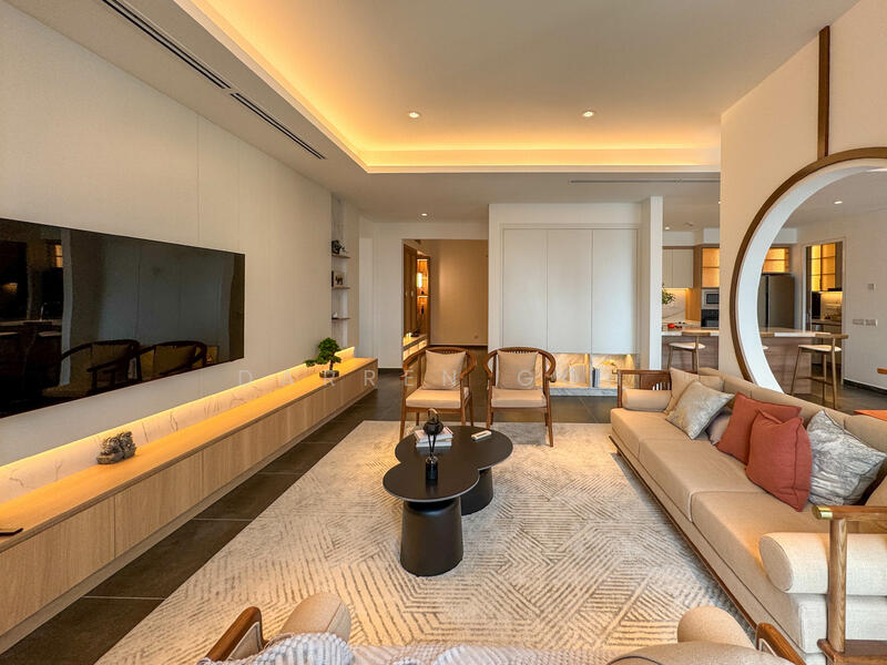 Kondominium untuk Dijual di Capella Embassy (D'Rapport Residences) - Darren Goh - Living Room - PropertyGuru.com.my