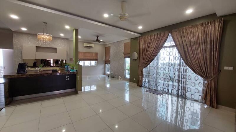 Rumah Berkembar untuk Dijual di Setia Eco Park (Setia Alam) - Steven Tey - Living Room - PropertyGuru.com.my