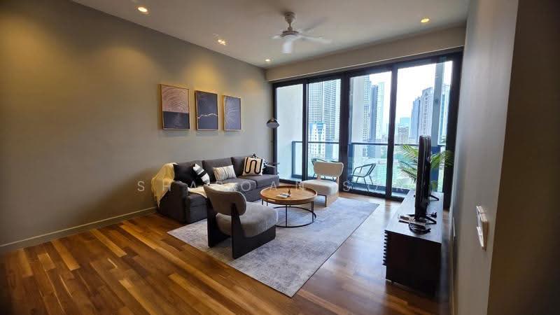 Kediaman Servis untuk Dijual di The Conlay - Sharoan Sor - Living Room - PropertyGuru.com.my