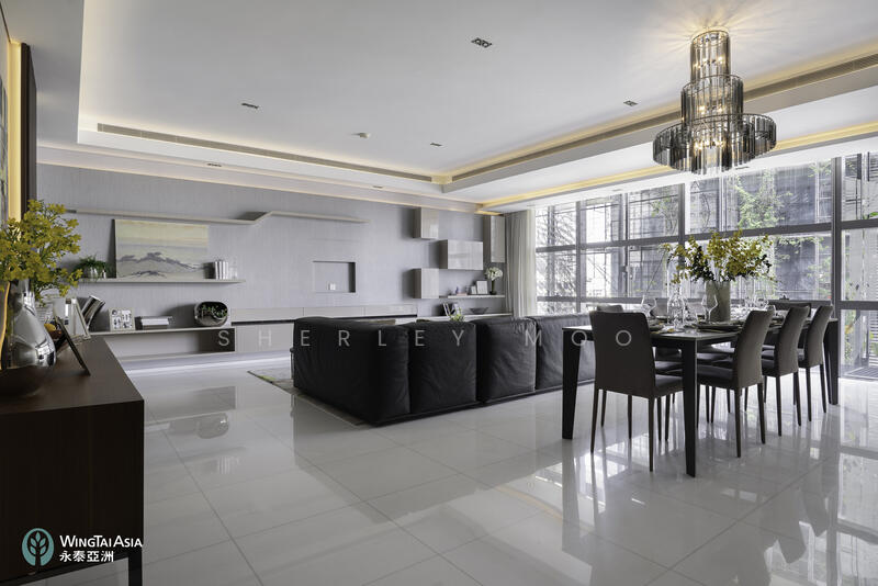 Kediaman Servis untuk Dijual di Le Nouvel KLCC - Sherley Moo - Living Room - PropertyGuru.com.my