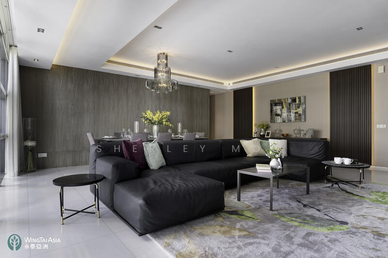 Kediaman Servis untuk Dijual di Le Nouvel KLCC - Sherley Moo - Living Room - PropertyGuru.com.my