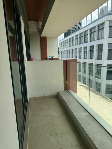 Service Residence for Rent at Service Residence @ Plaza Arkadia - Kayden Bong - Balcony - PropertyGuru.com.my