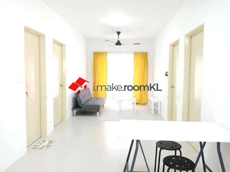 Apartment for Rent at Residensi WangsaMas - Mohamad Azman - Living Room - PropertyGuru.com.my