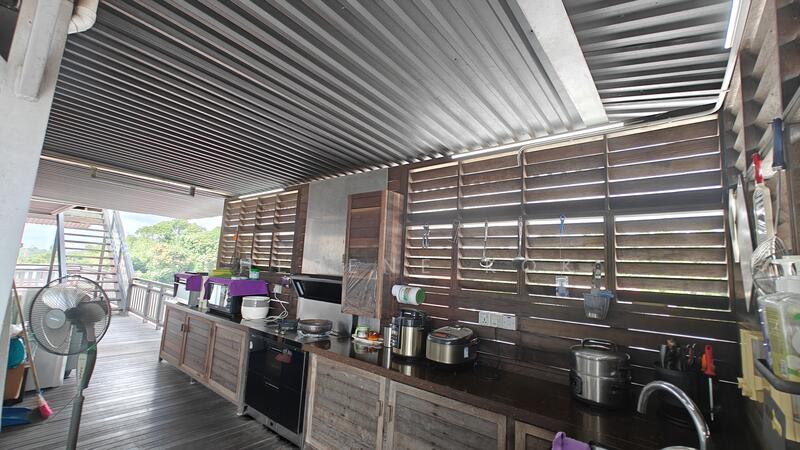 I0028 2 Adjoining Semi D Factory @ Batu Kitang 1+ minutes to 7th Mile Traffic Light untuk Untuk Dijual - RM 3,980,000, Apr 2026 - Kitchen - PropertyGuru.com.my