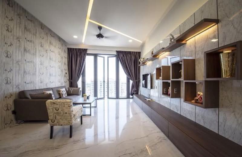 Servis Apartment untuk Disewa di Arte S - Cy Issac Lee - Living Room - PropertyGuru.com.my
