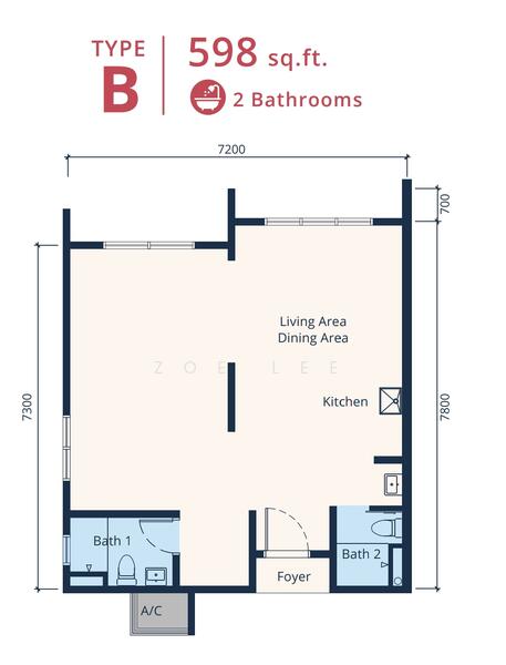 Untuk Dijual A-SOHO JOHOR JAYA