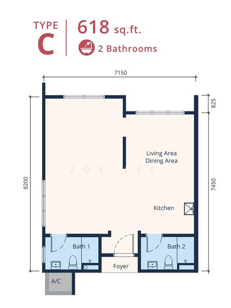 Untuk Dijual A-SOHO JOHOR JAYA