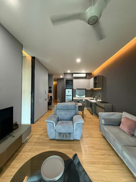 Service Residence for Rent at City of Dreams - Lucas Foo - Living Room - PropertyGuru.com.my