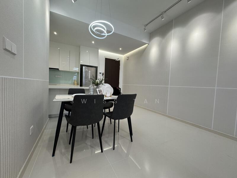 Service Residence for Rent at Met 1 Residences - Swiss Tan - Dining Room - PropertyGuru.com.my