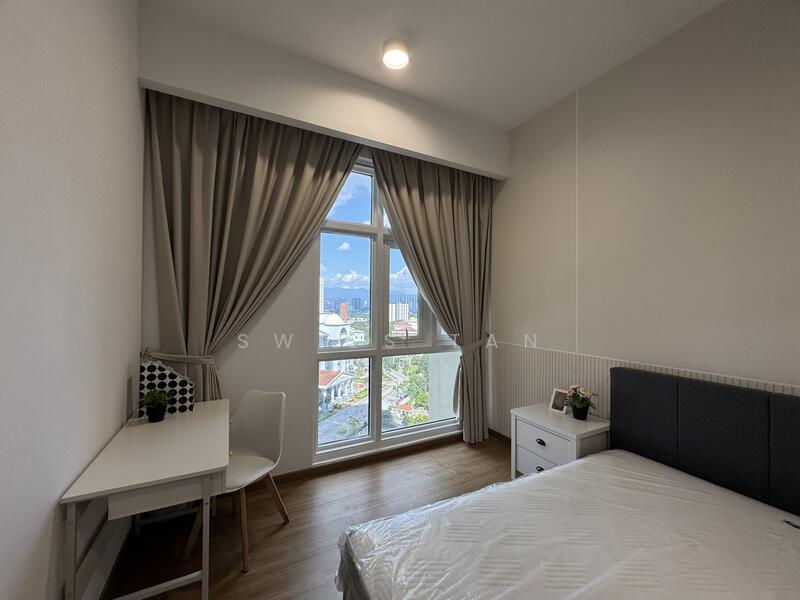 Service Residence for Rent at Met 1 Residences - Swiss Tan - Bedroom - PropertyGuru.com.my