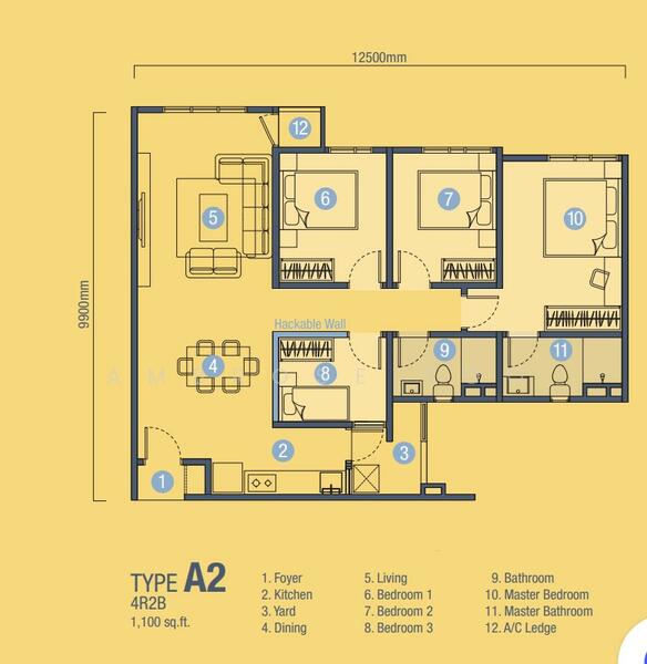 Untuk Disewa D'Tessera Residences