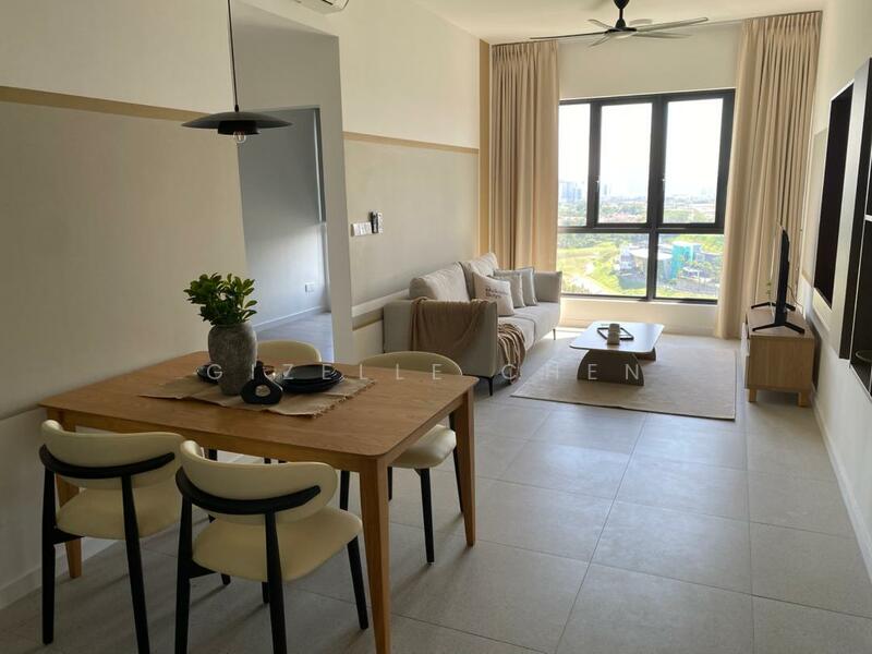 Service Residence for Rent at Alira @ Metropark Subang - Gizelle Chen - Living Room - PropertyGuru.com.my