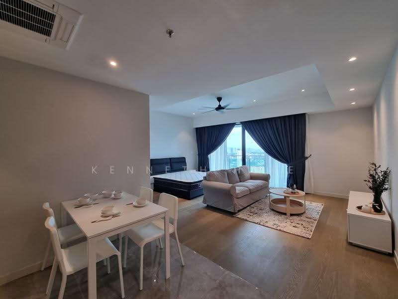 Condominium for Sale at Ooak Serviced Apartments @ Kiara 163 - Kenneth Huee - Living Room - PropertyGuru.com.my