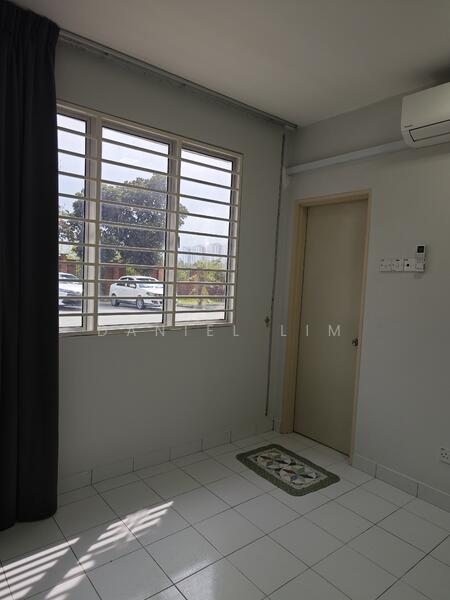 Master bedroom with attached bathroom 