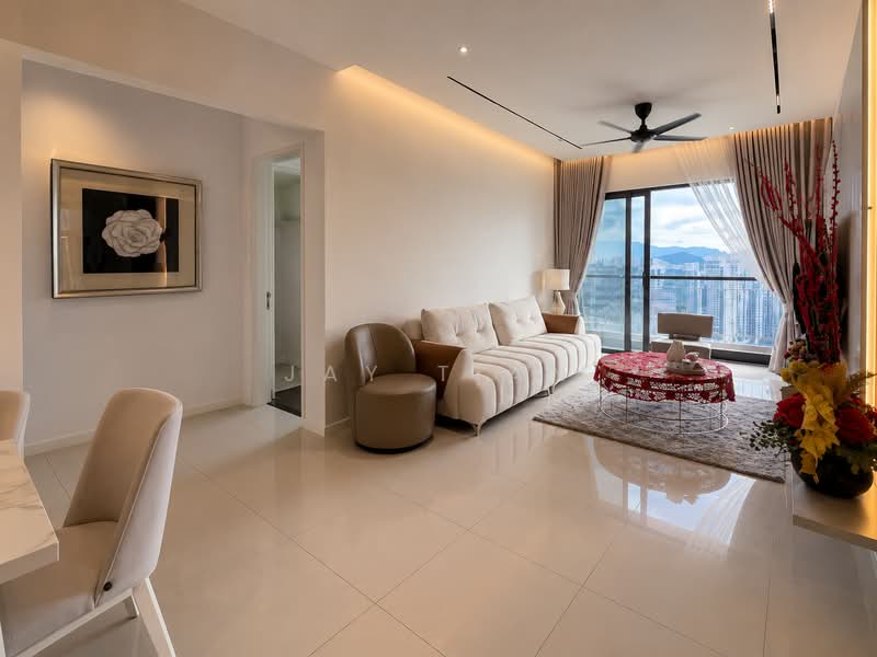 Service Residence for Sale at Duta Park Residences - Jay Tian - Living Room - PropertyGuru.com.my