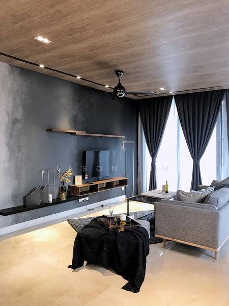 Condominium for Sale at Condominium @ The Troika - Jason Lim - Living Room - PropertyGuru.com.my