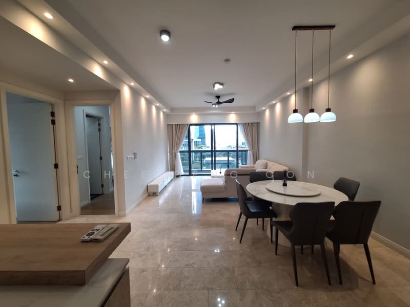 Service Residence for Sale at TRX Residences - Gordon Oon - Living Room - PropertyGuru.com.my