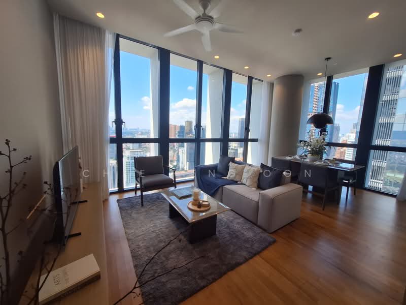 Servis Apartment untuk Dijual di The Conlay - Gordon Oon - Living Room - PropertyGuru.com.my