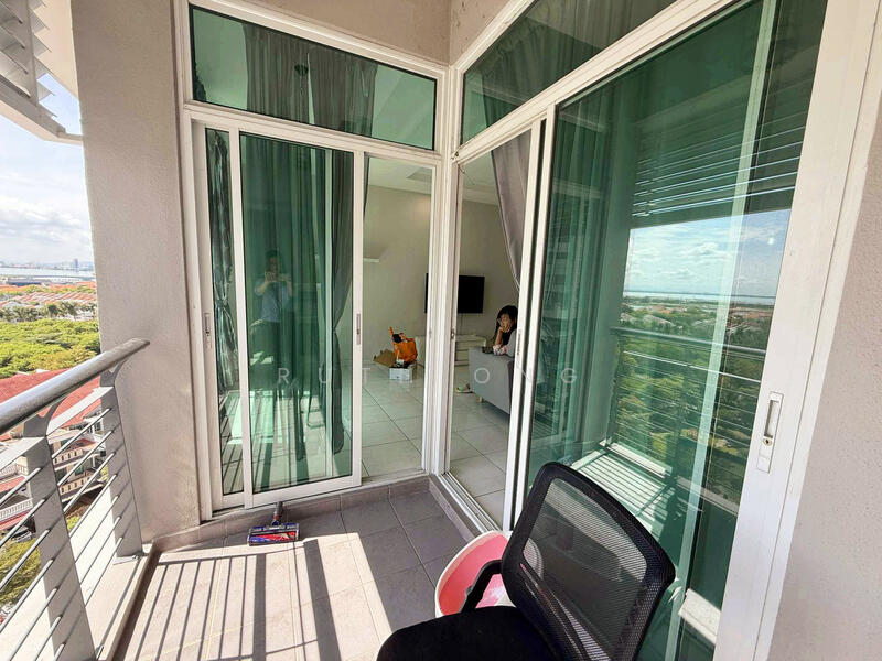 Condominium for Rent at The Brezza - Ruth Ong - Balcony - PropertyGuru.com.my