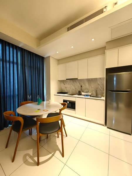 Service Residence for Rent at Tribeca - Mak Oliver - Kitchen - PropertyGuru.com.my