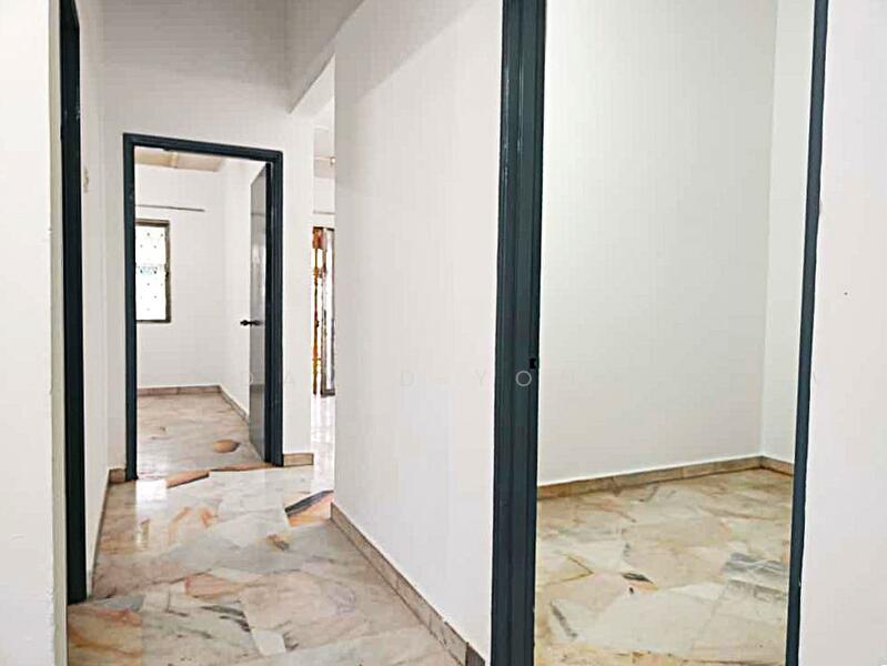 hallway leading to Bedroom 2