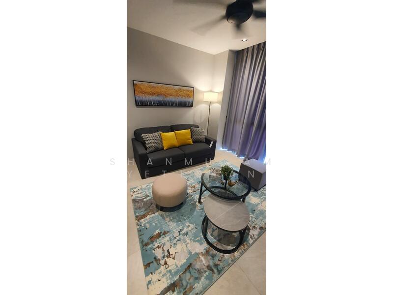 Kediaman Servis untuk Dijual di Lumi Tropicana Serviced Residence - Shanmugam Yettikan - Living Room - PropertyGuru.com.my
