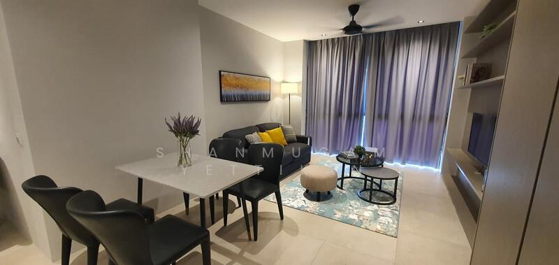 Kediaman Servis untuk Dijual di Lumi Tropicana Serviced Residence - Shanmugam Yettikan - Living Room - PropertyGuru.com.my