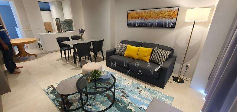 Kediaman Servis untuk Dijual di Lumi Tropicana Serviced Residence - Shanmugam Yettikan - Living Room - PropertyGuru.com.my