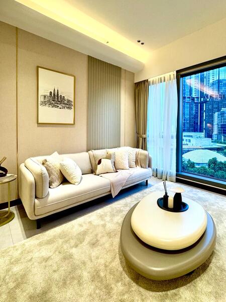 Service Residence for Rent at Core Residence @ TRX - Ryan Tan - Living Room - PropertyGuru.com.my