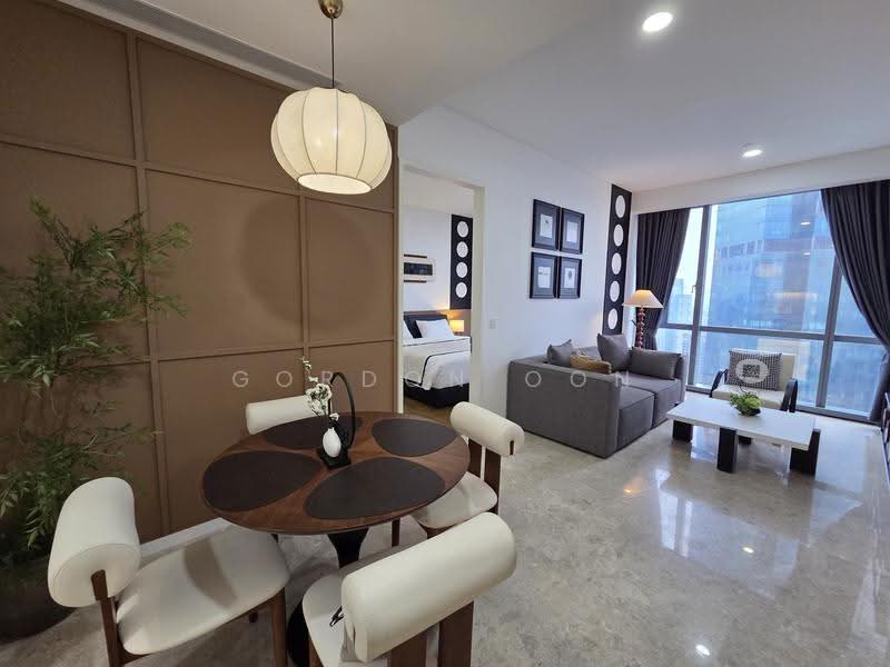 Kediaman Servis untuk Disewa di SO Sofitel Kuala Lumpur Residences - Gordon Oon - Living Room - PropertyGuru.com.my