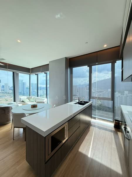 Service Residence for Rent at City of Dreams - Lucas Foo - Kitchen - PropertyGuru.com.my