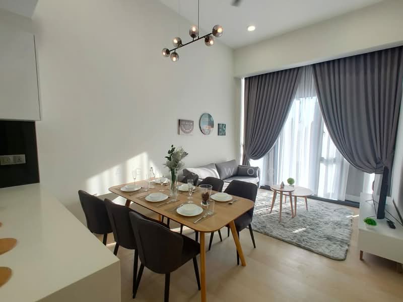 Service Residence for Rent at Star Residences Two - Agnes Woo - Living Room - PropertyGuru.com.my